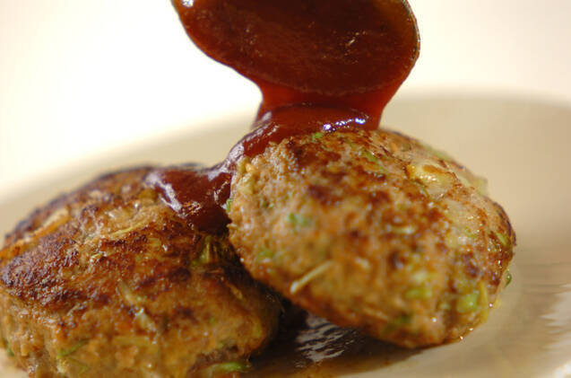 春キャベツ入りハンバーグの作り方の手順8