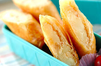 ジャガイモ明太子春巻き