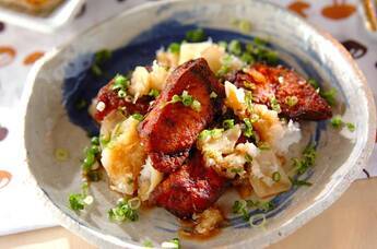 揚げブリのおろし和え