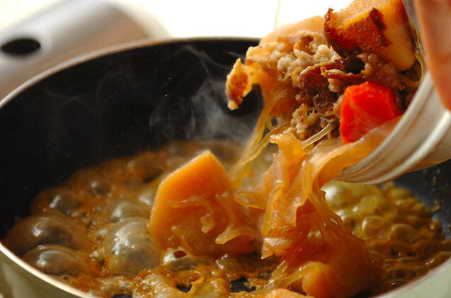 スパイシー肉ジャガの作り方の手順1