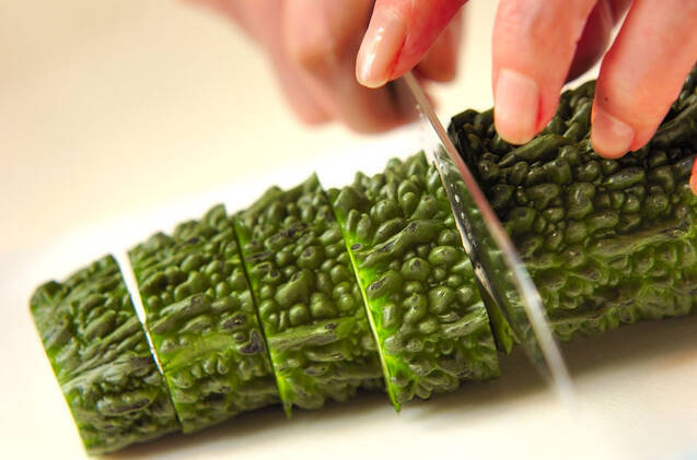 ベトナム風ゴーヤスープの作り方の手順1