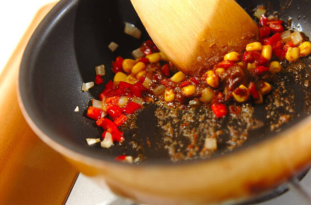 スパイシーピラフの作り方の手順2