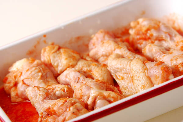 手羽元の唐揚げの作り方の手順1