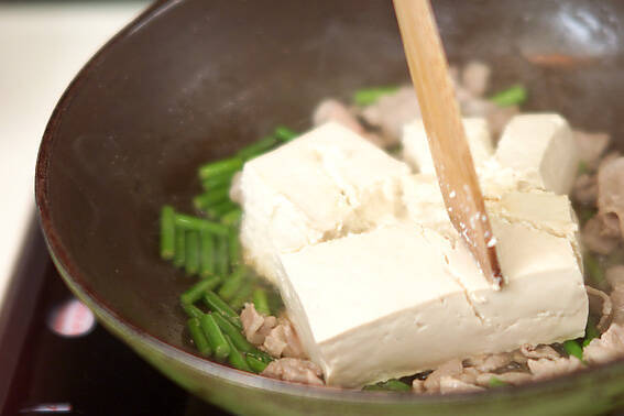 豆腐チャンプルーの作り方の手順3
