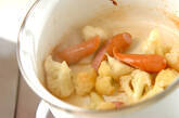 カリフラワーのスープ煮の作り方2