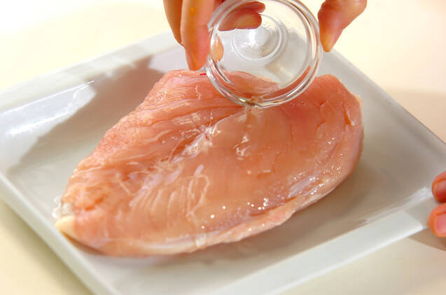 チキンのマスタード焼きの作り方の手順1