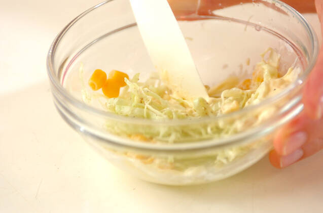 コールスローの作り方の手順2