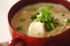 豆腐のボリュームスープの作り方の手順