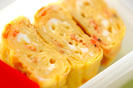 桜エビ入りエスニック卵焼き