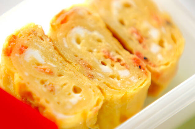 桜エビ入りエスニック卵焼き