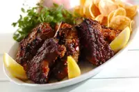 豚スペアリブのバーベキュー味