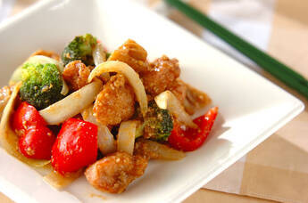 豚肉のゴマダレ和え