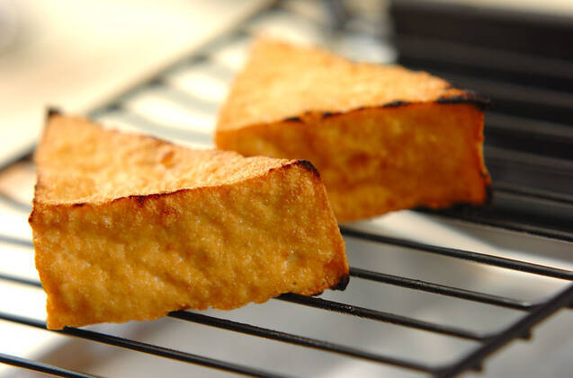 薬味が決め手！カリカリトロトロ焼き厚揚げの作り方の手順3