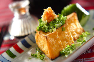 薬味が決め手！カリカリトロトロ焼き厚揚げ