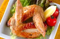 鶏手羽先の塩焼き