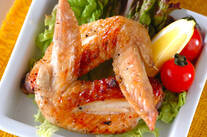 鶏手羽先の塩焼き