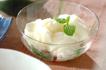 もちもち杏仁プリン