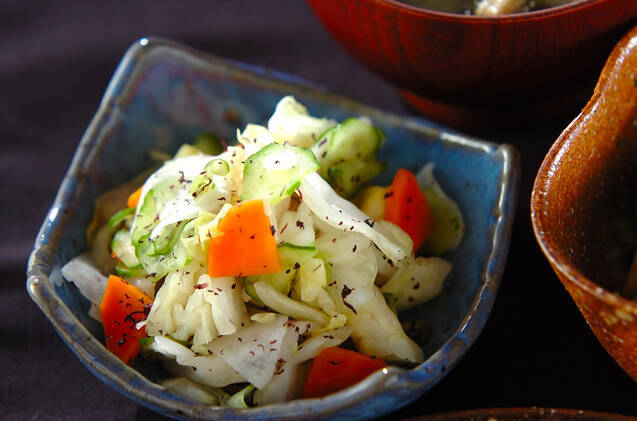 野菜のゆかりもみ