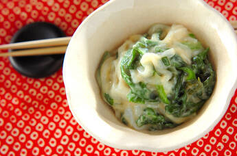 イカのからし酢みそ和え