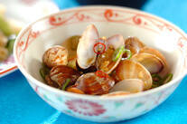 アサリの中華蒸し