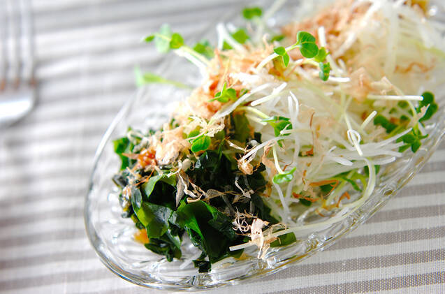 パリパリ大根サラダ