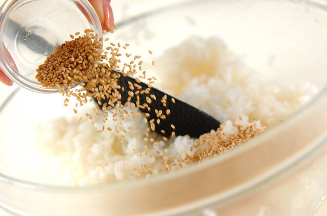 キムチ納豆巻き(恵方巻き)の作り方の手順1