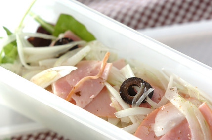 ハムのマリネ