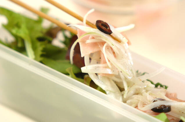 ハムのマリネの作り方の手順2