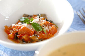 イワシのトマト煮込み