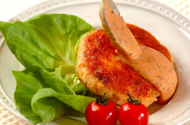 鮭バーグの作り方の手順6