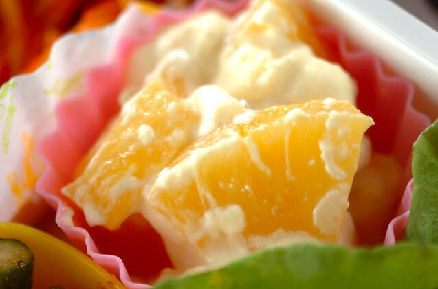 パイナップルのクリームチーズ和え