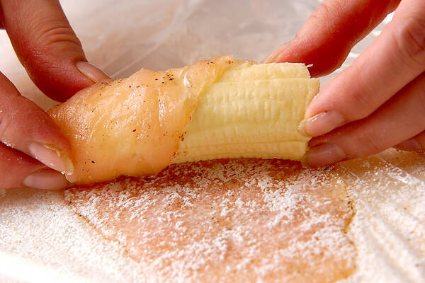 揚げバナナの作り方の手順5