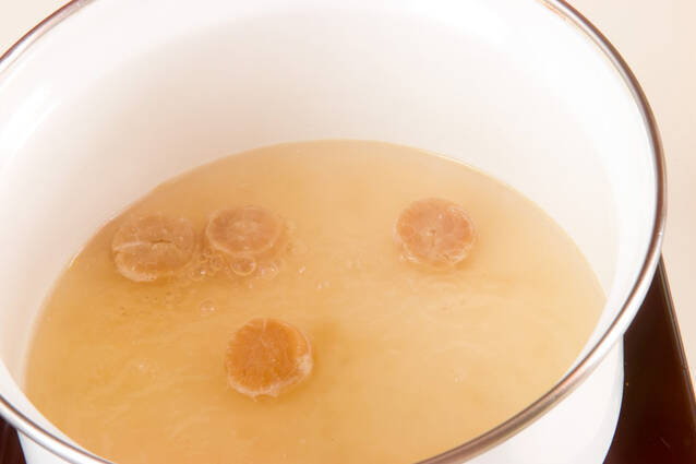 白菜の干し貝柱風味煮の作り方の手順5