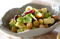 ビーンズサラダ