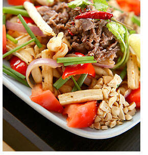 干し大根のアジアンサラダ