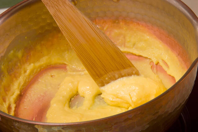 チョコバナナカスタードの作り方の手順4