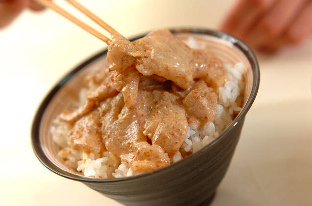 鯛のゴマダレ丼の作り方の手順3