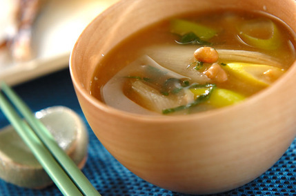 納豆のみそ汁