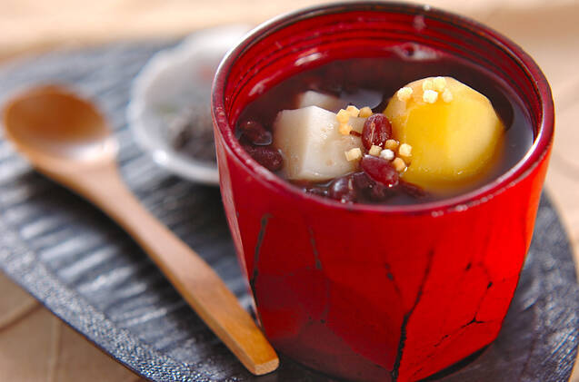 ミニ栗ぜんざい