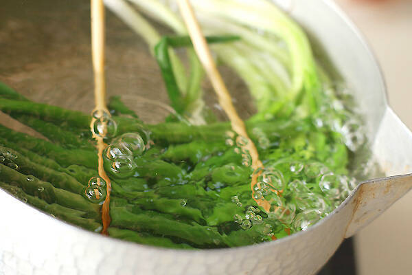 京都の味をプロが伝授！わけぎの酢味噌和え（ぬた）の作り方の手順2