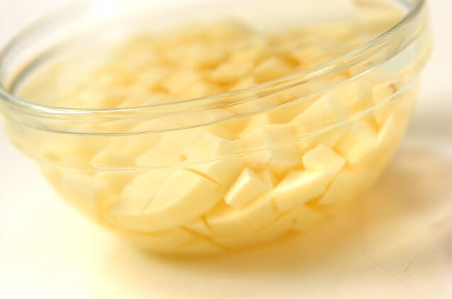 ジャガイモのマスタード和えの作り方の手順1