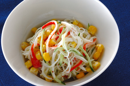 素麺サラダ