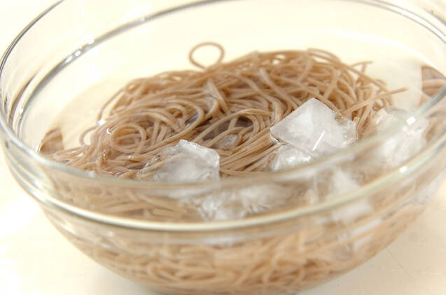 ひとくちみぞれそばの作り方の手順1