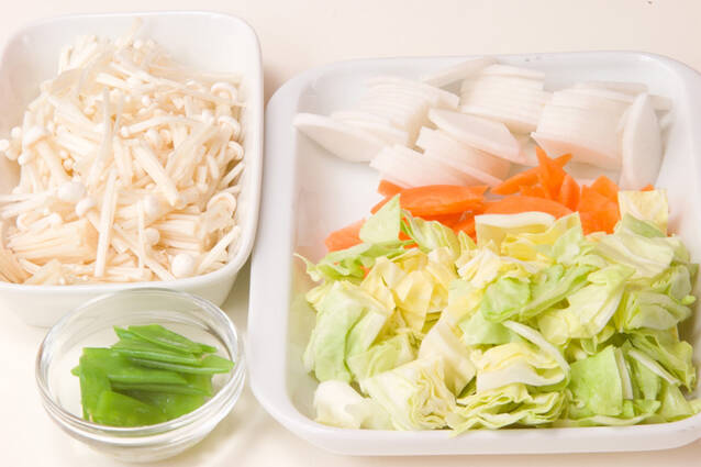 野菜のスープ煮の作り方の手順1