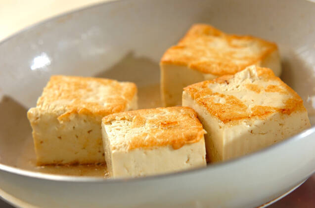 豆腐と豚肉の炒め物の作り方の手順5