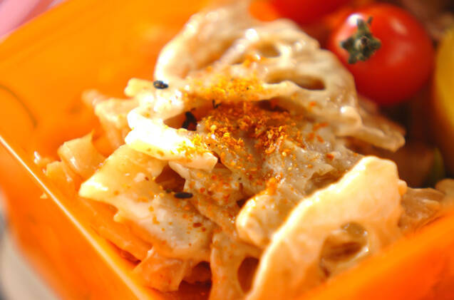 和風レンコンサラダ