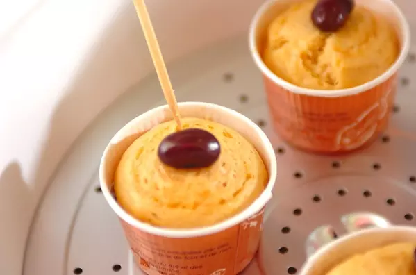 黒豆の黒糖蒸しケーキの作り方4