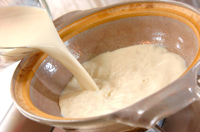 豆乳キムチ鍋の作り方の手順9