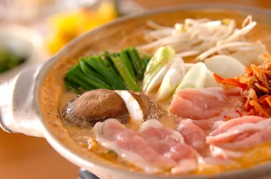 豆乳キムチ鍋 レシピ 作り方 E レシピ 料理のプロが作る簡単レシピ