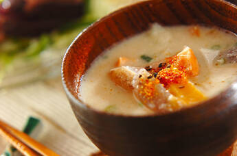 塩鮭入り粕汁
